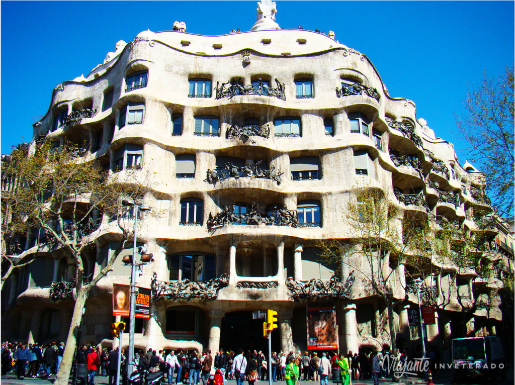 A cidade de Gaudí (Barcelona, Espanha)